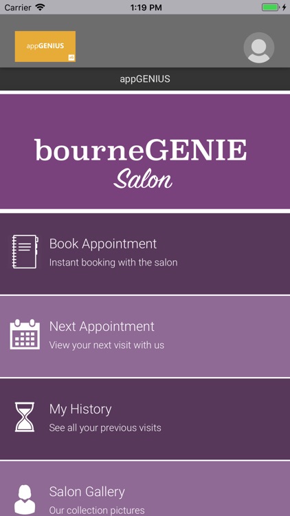 bourneGENIE Salon