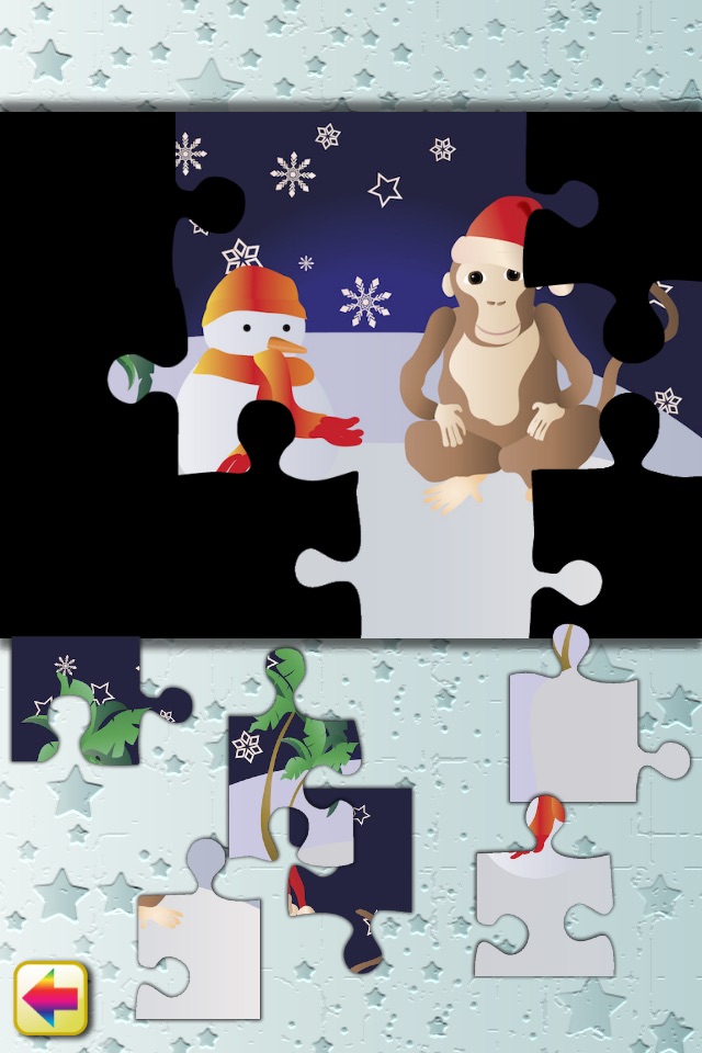 Xmas Jigsaw Puzzle Game Jungle screenshot 3