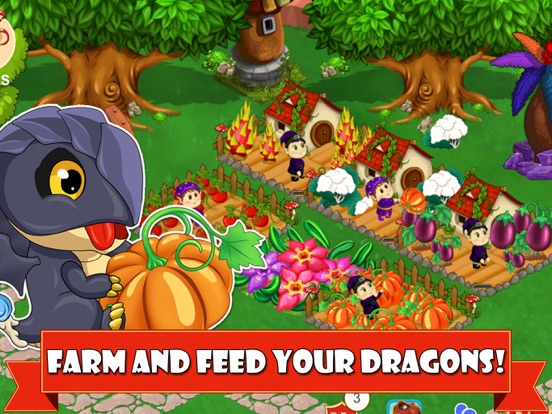 Dragon Village - Dragons Fighting City Builder games screenshot