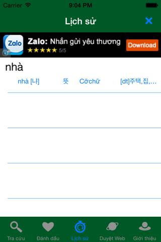 KVEDict - Từ Điển Hàn Việt - náhled