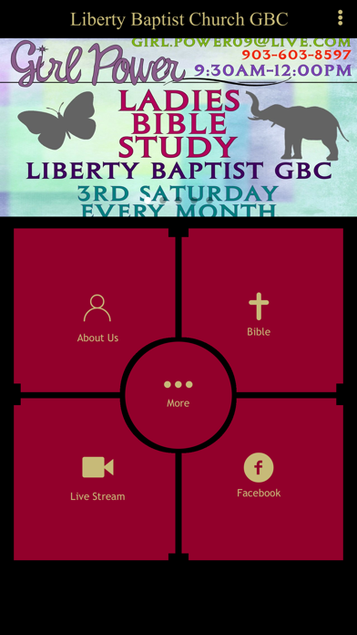 How to cancel & delete Liberty Baptist Church GBC from iphone & ipad 1