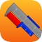 Practice reading a vernier caliper using this free and easy app