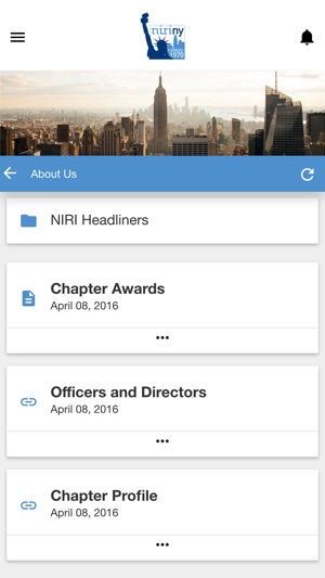 NIRI New York Chapter App(圖2)-速報App