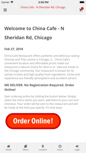 China Cafe Chicago(圖1)-速報App