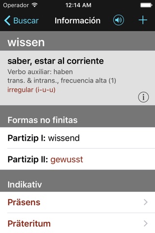 German Verbs & Conjugation screenshot 2