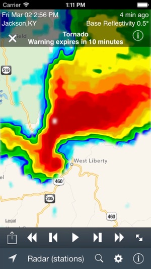 NOAA Dual Radar(圖1)-速報App