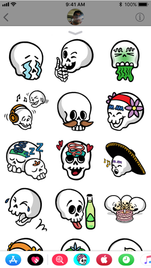 Sugar Skull Stickers Vol.1(圖3)-速報App