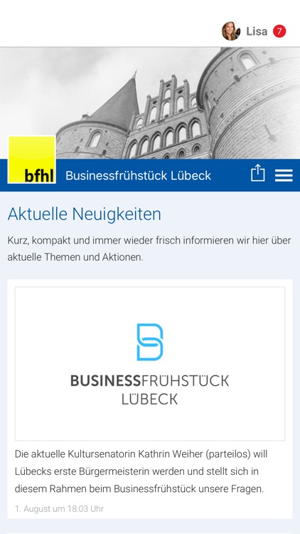 Businessfrühstück Lübeck