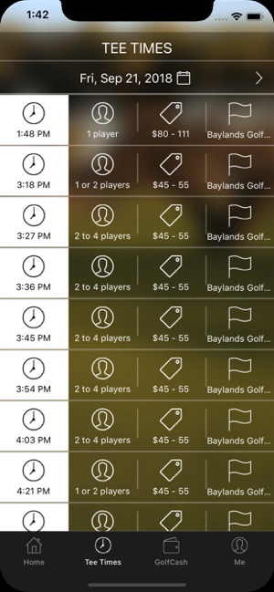 Baylands Golf Links Tee Times(圖4)-速報App