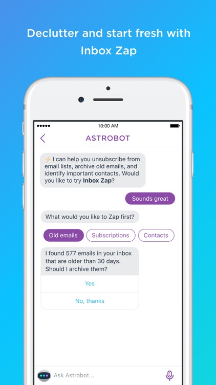 Astro: AI meets Email screenshot-2