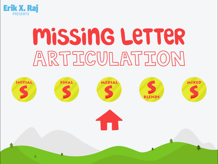 Missing Letter Articulation