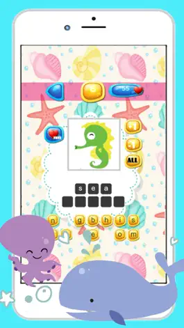 Game screenshot Fishing & Word Quiz Education hack