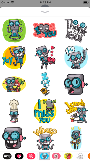 Wali the Weirdo Robot Emotes