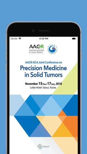 AACR-KCA Joint Conference(圖1)-速報App