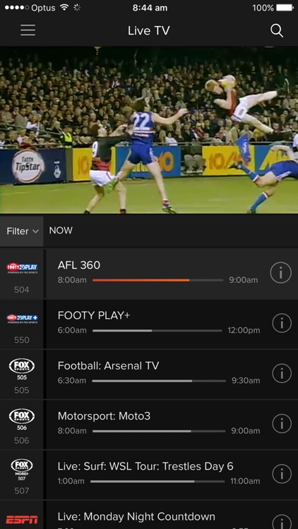 Foxtel screenshot-4