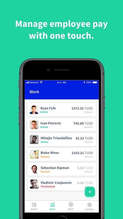 WorkChain.io Wallet: ETH ERC2