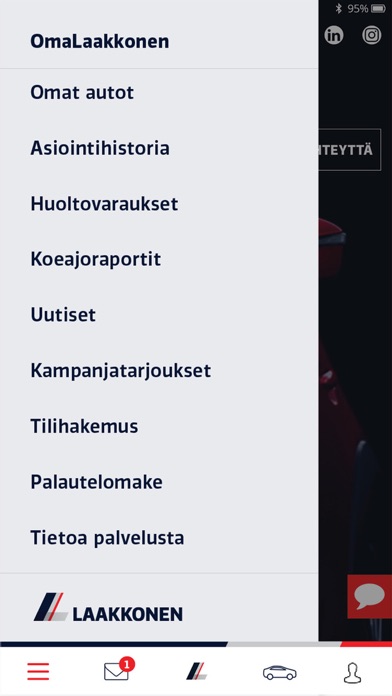 OmaLaakkonen screenshot 2