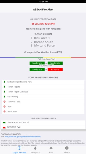 ASEAN Fire Alert Tool(圖1)-速報App