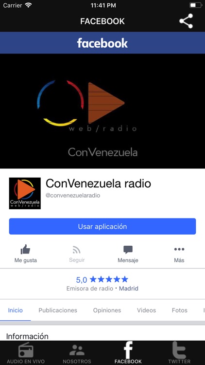 ConVenezuela Web Radio screenshot-3