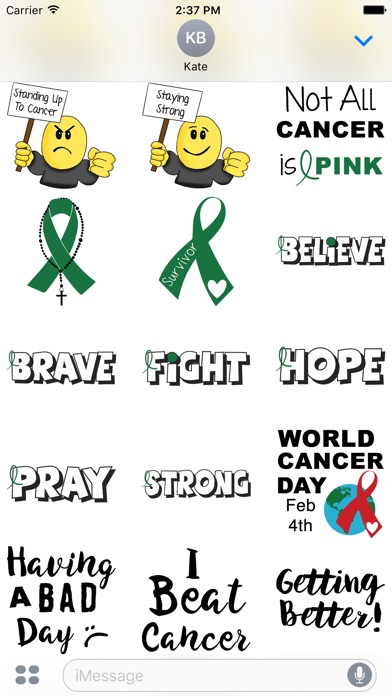 Liver Cancer Stickers screenshot 3