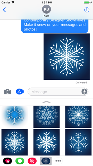 Snowflakes Sticker Pack(圖2)-速報App