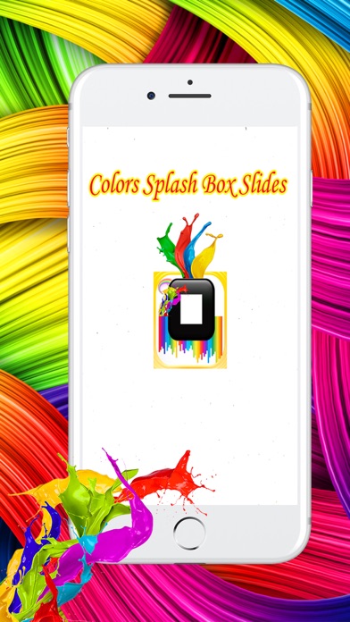 How to cancel & delete Colors Splash Box Slides - Colorful Addictive Game from iphone & ipad 3