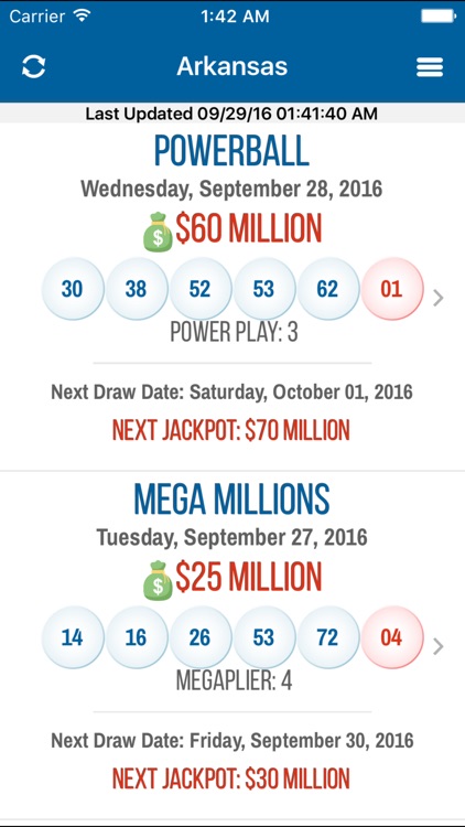 Lottery Results: Arkansas