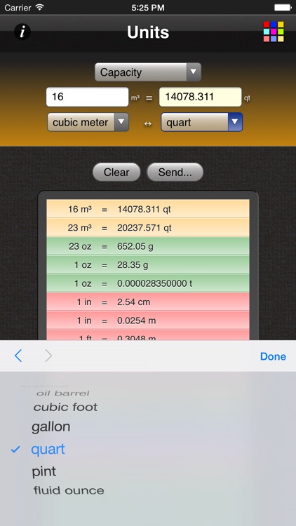 Units App