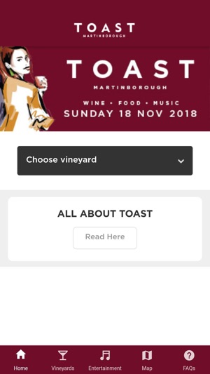 Toast Martinborough