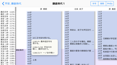 歴史年表エディタ: Chronica 2 screenshot1