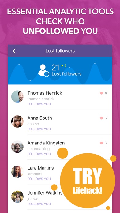 iAnalyzer for Instagram screenshot 2