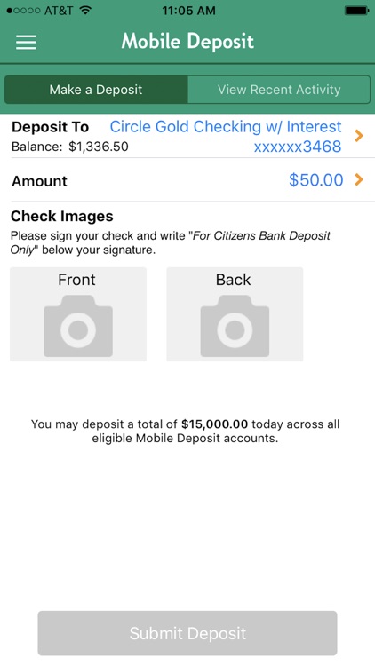 Citizens Bank Mobile Banking screenshot-4