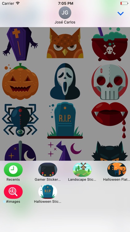 Funny Halloween Sticker Pack for iMessage