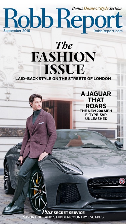 Robb Report Magazine