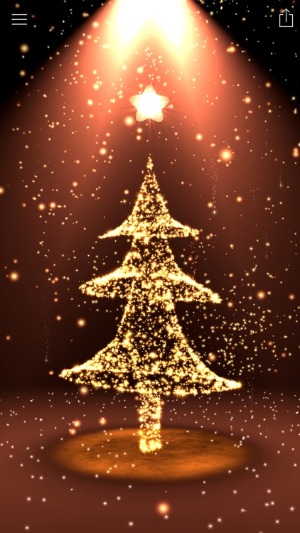 Christmas Countdown 3D scene
