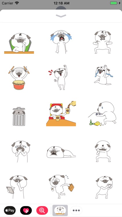 ShihTzu Doggie Stickers