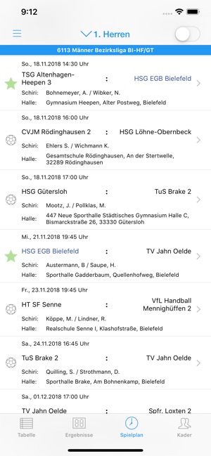 HSG EGB Bielefeld(圖2)-速報App