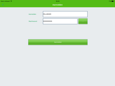 ALERT-CRM voor iPad screenshot 4