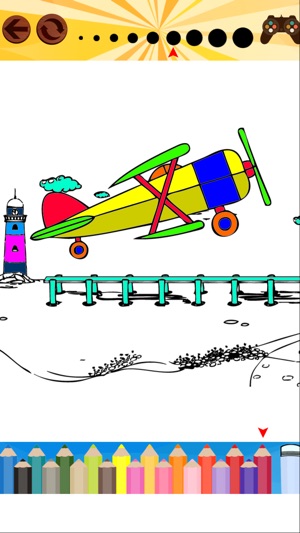 Airplane Coloring Books(圖1)-速報App