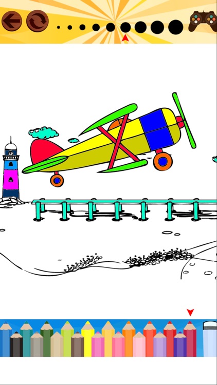 Airplane Coloring Books