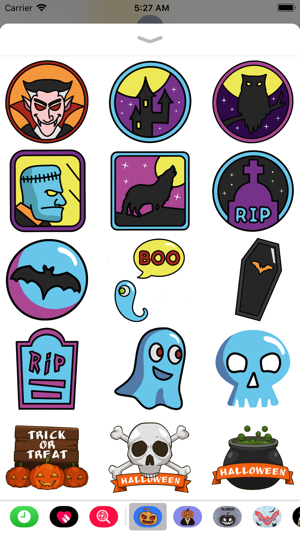 Halloween Elements Stickers