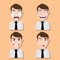 Men Expressions Stickers