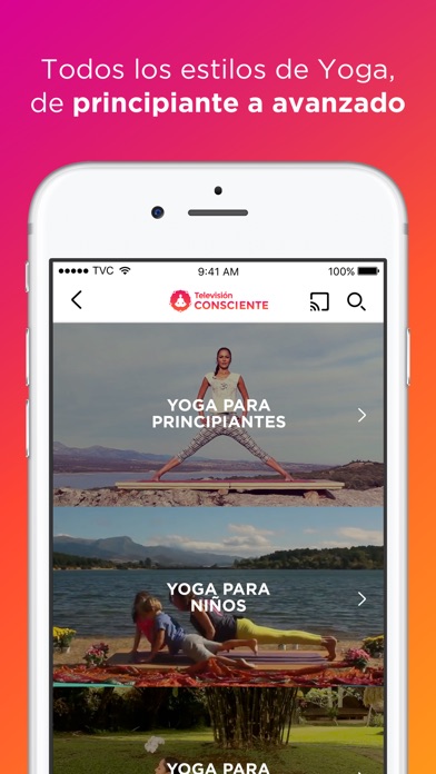 TV Consciente - Clases de yoga screenshot 3