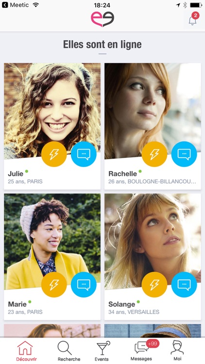 Meetic - Rencontre célibataires