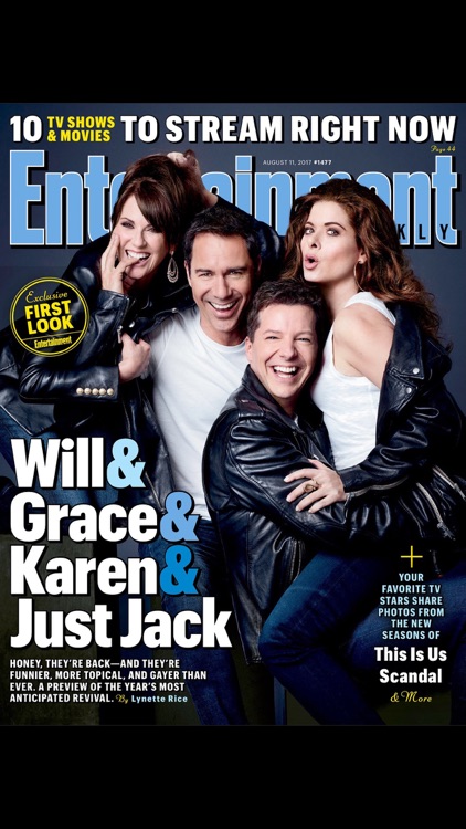 ENTERTAINMENT WEEKLY Magazine