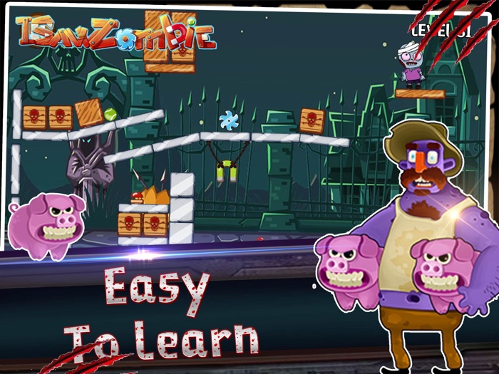 Zombie Blast Wood Puzzle Games