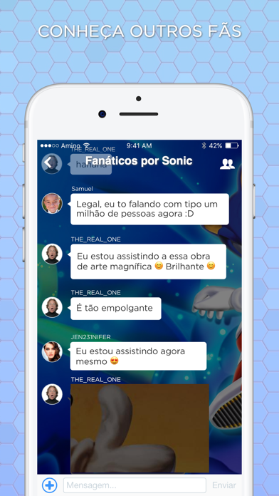 Amino para Sonic em Português screenshot 2