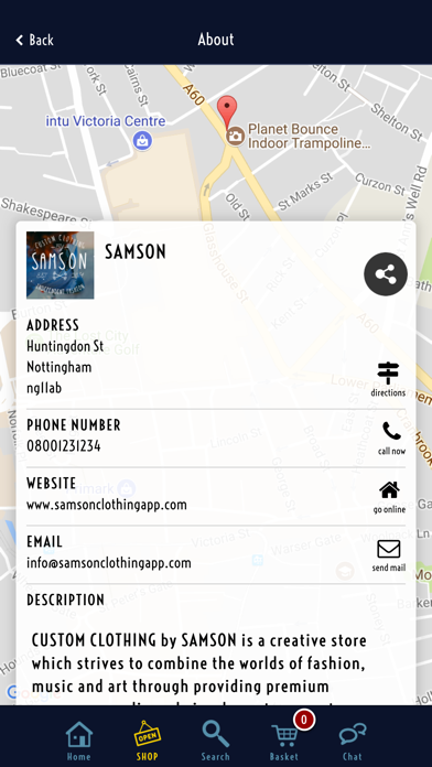 Samson Clothing screenshot 3