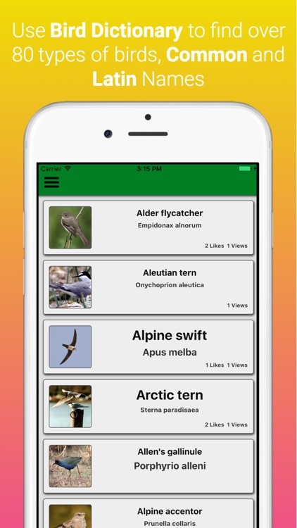 UK Birds Dictionary Pro