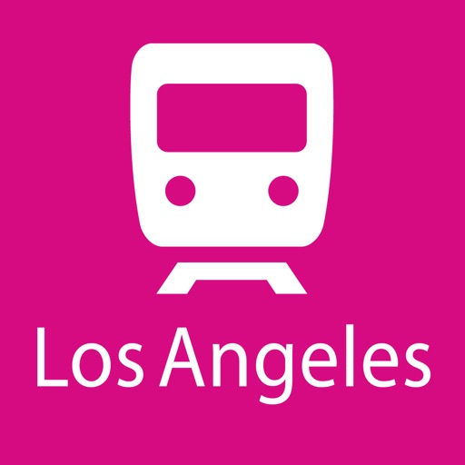 Los Angeles Rail Map Lite Icon